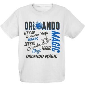 Blue 84 Unisex Kids Nba  Youth T-Shirt White